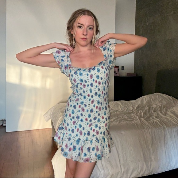 LoveShackFancy Dresses & Skirts - LoveShackFancy Kodie Mini Dress in Deep Cotton Candy